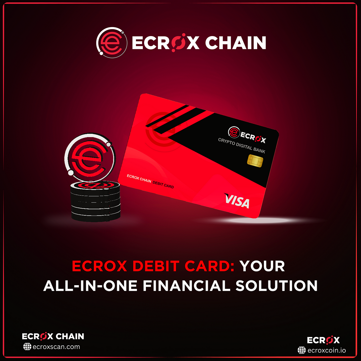 Ecrox Chain Debit Card Usage