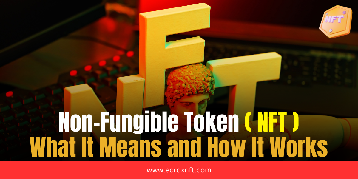 Non-Fungible Token ( NFT )                        What It Means and How It Works